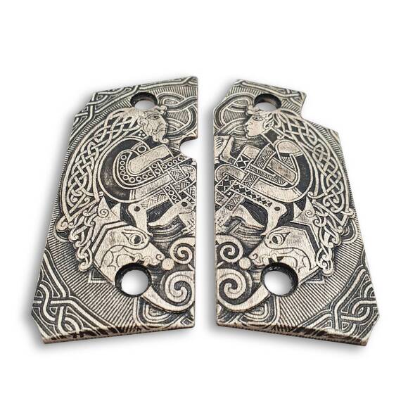 Sig Sauer P238 Maple Grips - Celtic Heart / Hand-painted