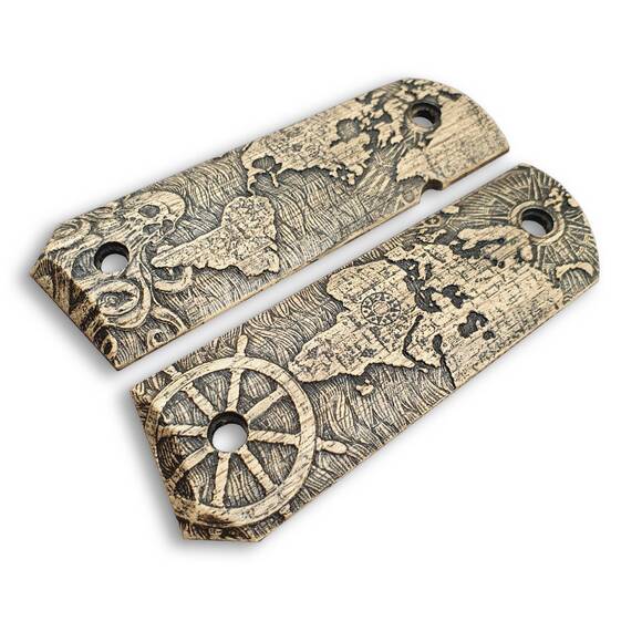 Map - 1911 Full Size Bobtail Grips