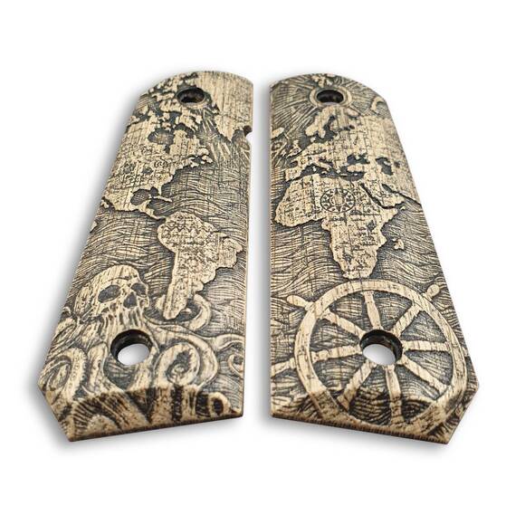 Map - 1911 Full Size Bobtail Grips