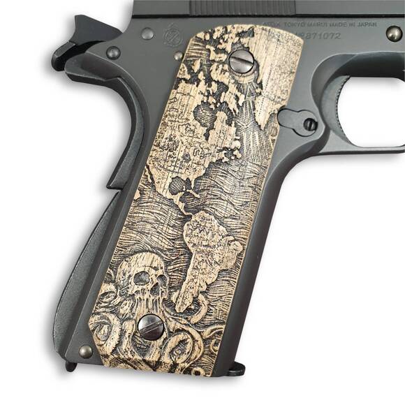 Map - 1911 Full Size Bobtail Grips