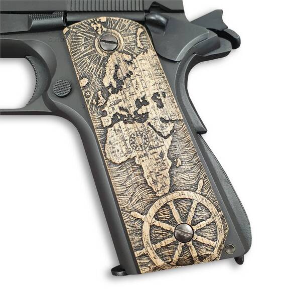 Map - 1911 Full Size Bobtail Grips