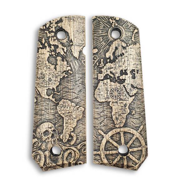 Map - 1911 Full Size Bobtail Grips
