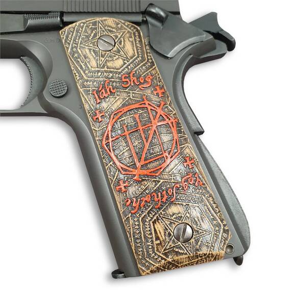 Occult Symbol - 1911 Full Size Government Grips