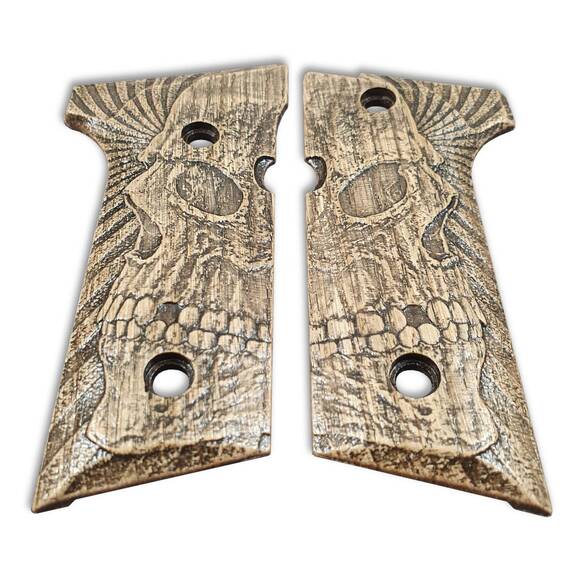 Rise Up Skull - Beretta 92X, M9A3, M9A4 Grips