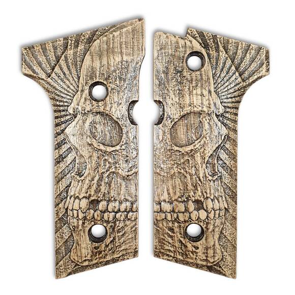 Rise Up Skull - Beretta 92X, M9A3, M9A4 Grips