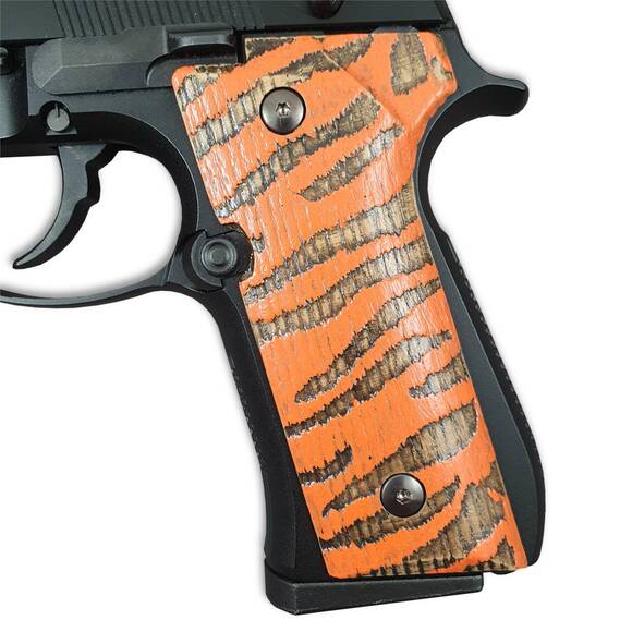 Tiger Skin - Beretta 92X, M9A3, M9A4 Grips
