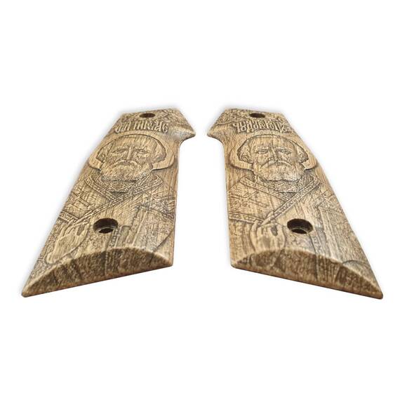 AR-15 Indian Creek Grip Adapter Grips - Saint Nicholas / Hand-painted