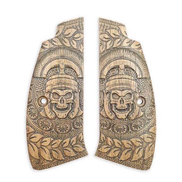 CZ 75 maple grips - Roman Helmet / hand-painted