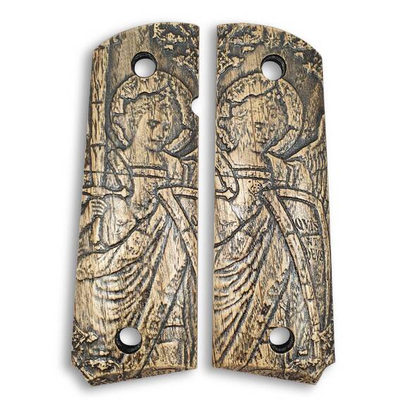Archangel Michael - 1911 Full Size Government Grips