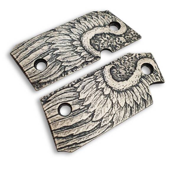 Sig Sauer P238 Maple Grips - Angel Wings / Hand-painted