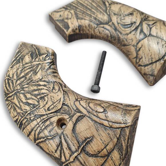 Ruger XR3 Maple Grips - Miro And Deku / Hand-painted