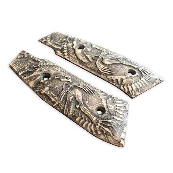 Laugo Arms Alien Maple Grips - Alien / Hand-painted