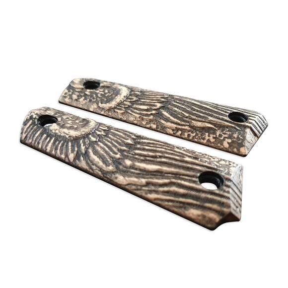 Browning 1911 22 / 380 Maple Grips - Angel Wings / Hand-painted