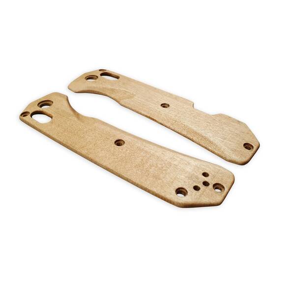 Benchmade Grizzly Creek 15060-2 maple handle scales - Traditional (3166) / hand-painted
