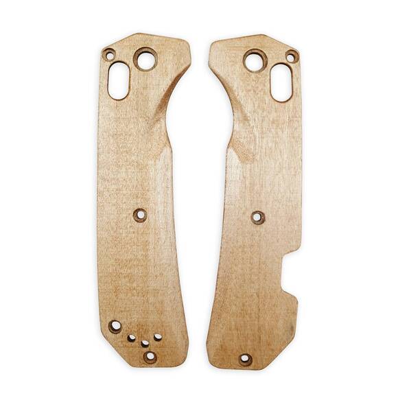 Benchmade Grizzly Creek 15060-2 maple handle scales - Traditional (3166) / hand-painted