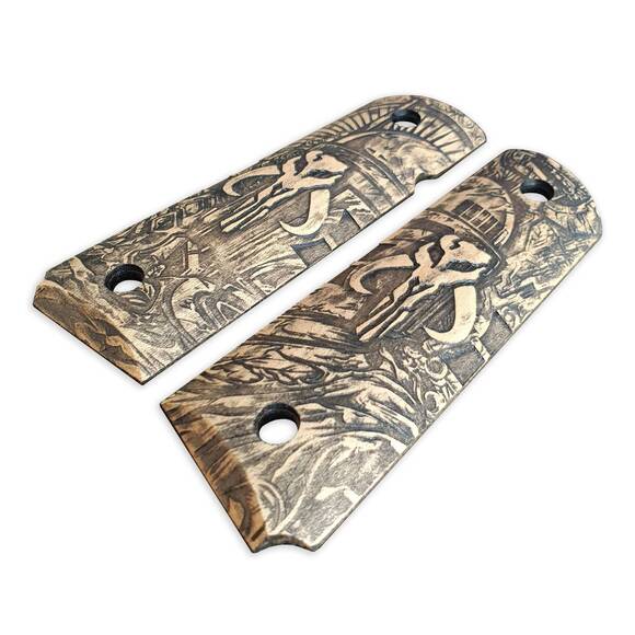 Mythosaur Skull - 1911 Full Size Government Grips