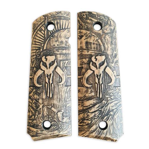 Mythosaur Skull - 1911 Full Size Government Grips