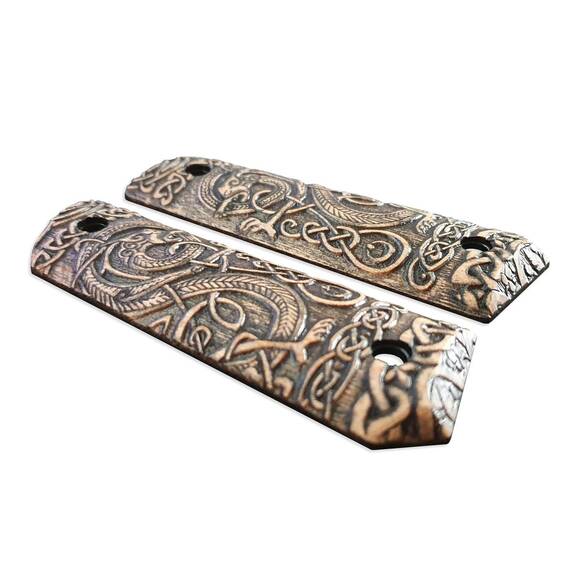 Celtic Gates - 1911 Full Size Bobtail Grips