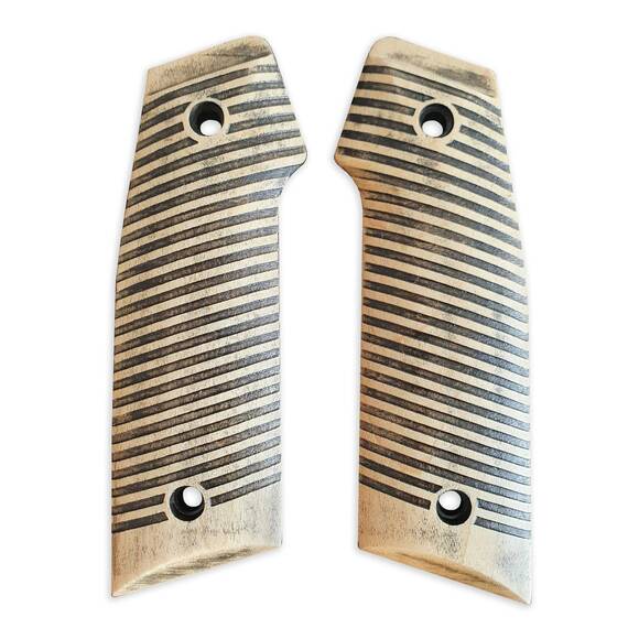 AR-15 Indian Creek adapter grips - Stripes / hand-painted