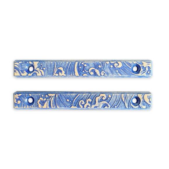 M-LOK Rail 120 mm maple panels - Japan Wave / hand-painted