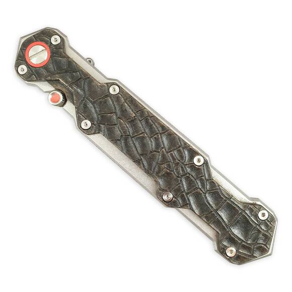 Crack Black (Oil) - Mr Blade Ferat Knife Scales by Svechnikov Knives