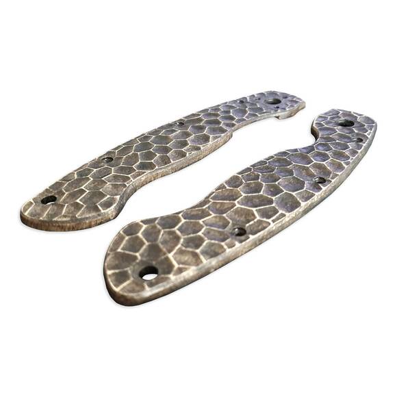 Spyderco Military maple handle scales - Nucleus / hand-painted