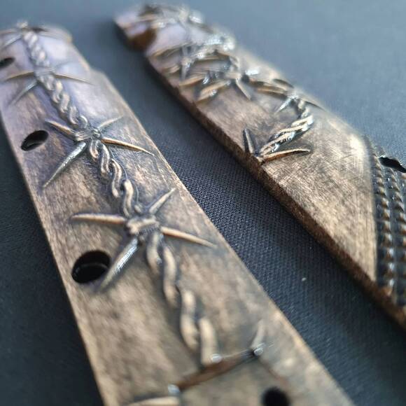 Outlaws - Cold Steel Ti-Lite 4 Knife Scales by Svechnikov Knives