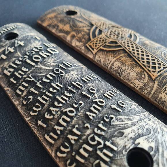 Psalms 144:1 - 1911 Full Size Government Grips