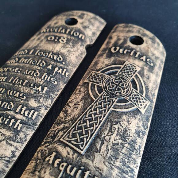 Revelation 6:8 - 1911 Full Size Government Grips