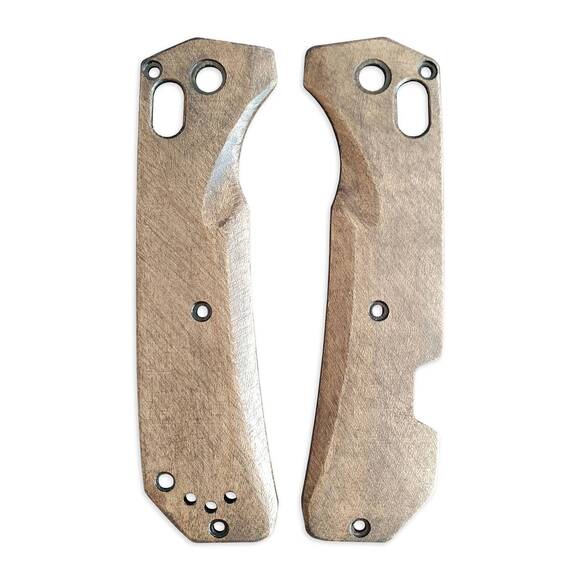 Benchmade Grizzly Creek 15060-2 maple handle scales - Traditional (3169) / hand-painted