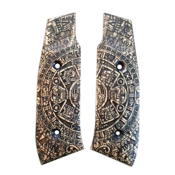 Laugo Arms Alien maple grips - Aztec / hand-painted