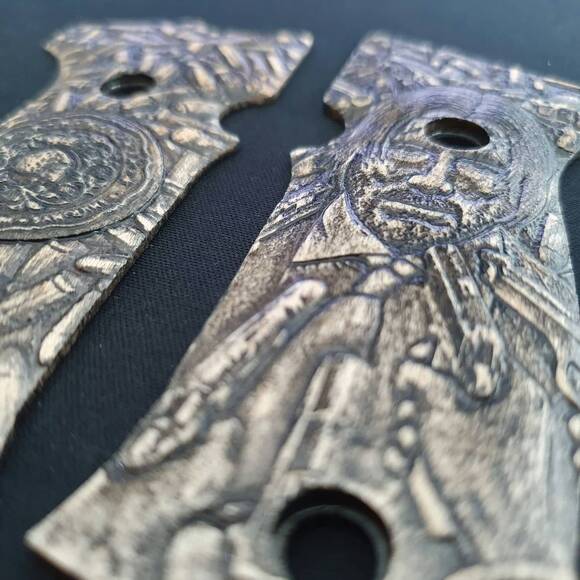 Sig Sauer P320 AXG Maple Grips - Baba Yaga / Hand-painted