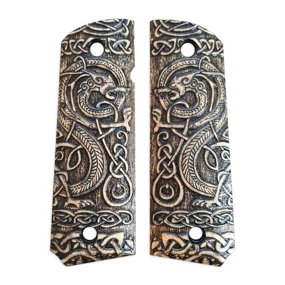 Celtic Gates - 1911 Full Size Government Grips