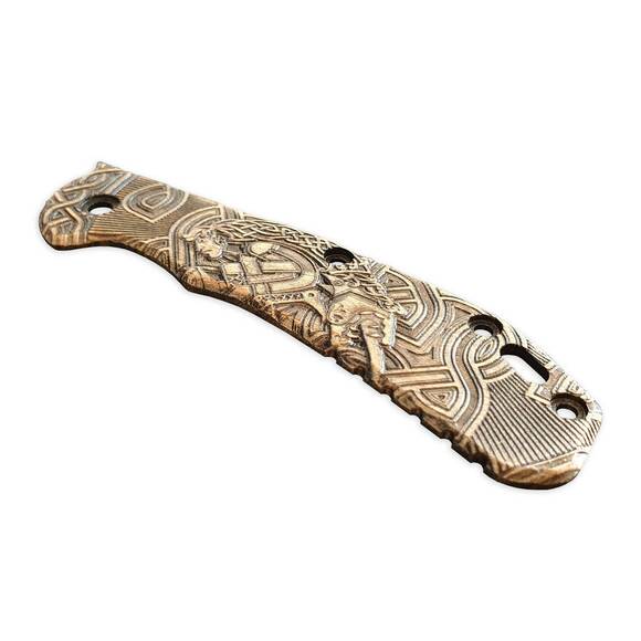 Celtic Heart - Zero Tolerance ZT 0566 Knife Scale by Svechnikov Knives