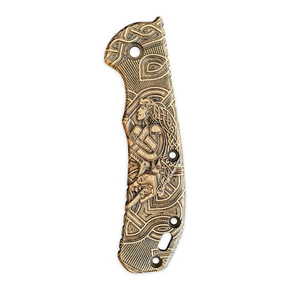 Celtic Heart - Zero Tolerance ZT 0566 Knife Scale by Svechnikov Knives