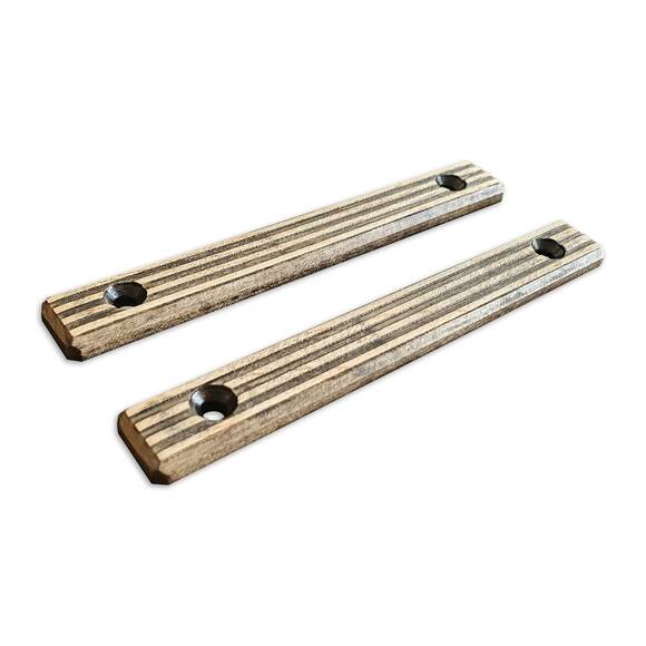 M-LOK Rail 120 mm maple panels - Stripes / hand-painted