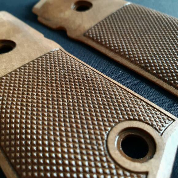 Arex Rex Zero 1 Compact Maple Grips - Classic V2 (3166) / Hand-painted