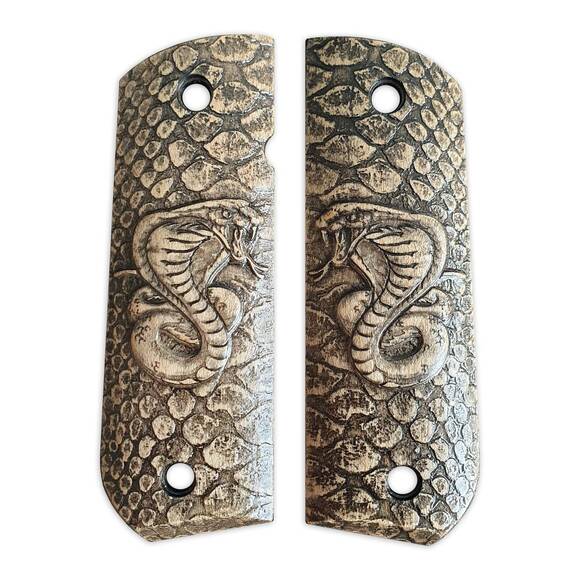 Cobra - 1911 Full Size Round Butt Grips