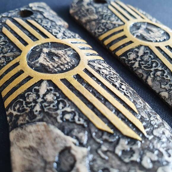 Star Model BM 9 Maple Grips - Crypt / Hand-painted