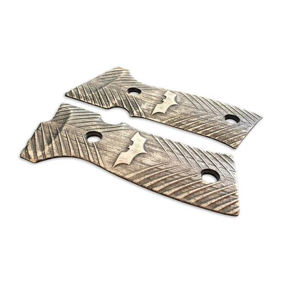 Sig Sauer P320 AXG Maple Grips - Dark Knight / Hand-painted