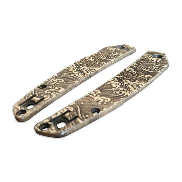 Japan Wave Classic - Spyderco Ikuchi Knife Scales by Svechnikov Knives