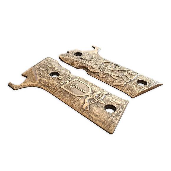 Beretta 92X Performance Maple Grips - Maika’i Ke Akua / Hand-painted
