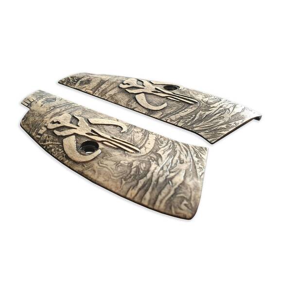 CZ 75 Maple Grips - Mythosaur Skull / Hand-painted