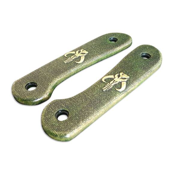 Mythosaur Skull Green - CIVIVI Elementum Fixed Blade Knife Scales by Svechnikov Knives