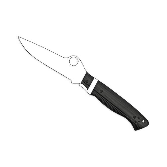 Spyderco Vallotton Sub-Hilt (Free Scales)