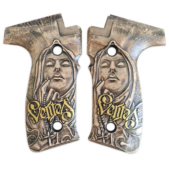 Zastava CZ 99 maple grips - Veritas / hand-painted