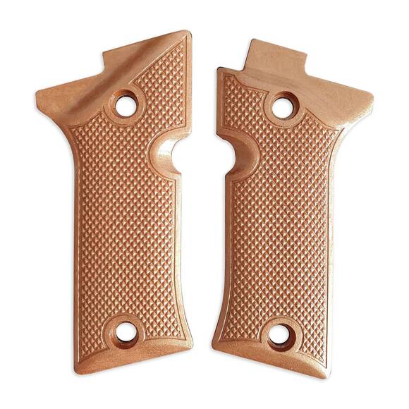 Beretta 80X Cheetah maple grips - Classic V2 Bronze / hand-painted