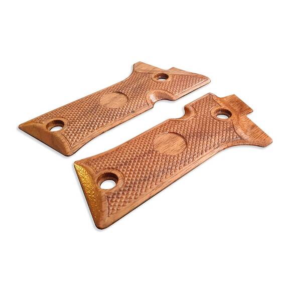 Classic V2 Walnut Emblemmed (15mm) - Beretta 80X Cheetah Grips