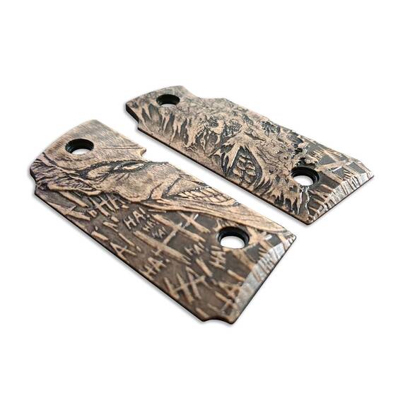 Sig Sauer P238 Maple Grips - Joker Classic / Hand-painted