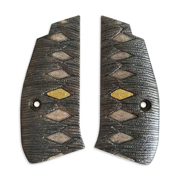 Katana Black Gold Coin - CZ Compact 75, 75D, 75 P-01, PCR Grips